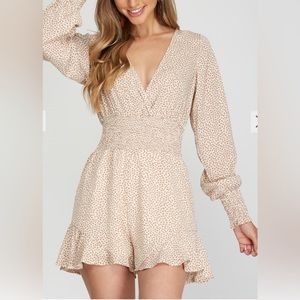 🆕 She+Sky Long Sleeve Romper